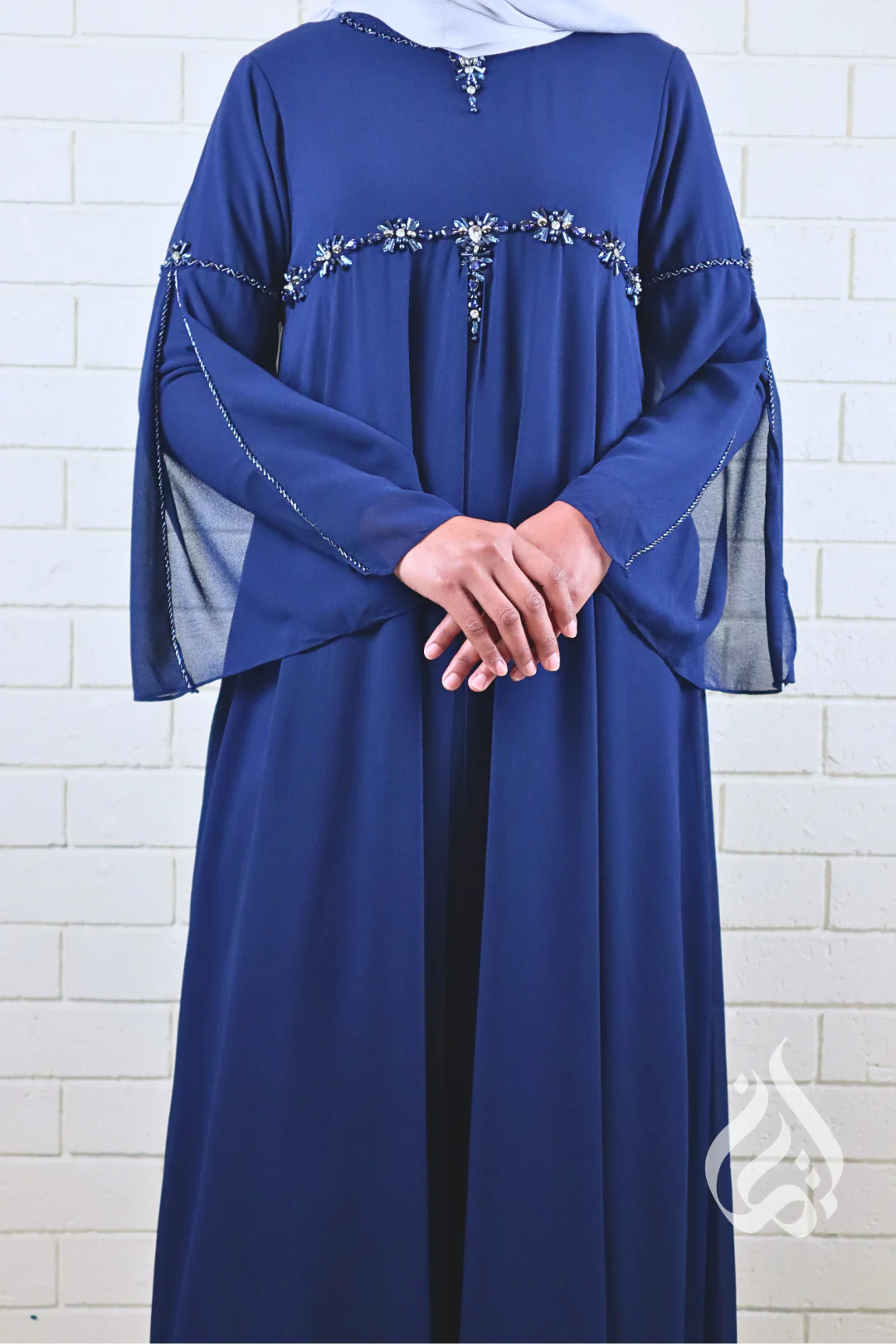 Layla Formal Dress - Navy Blue - Image 4